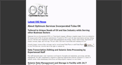 Desktop Screenshot of optimumservicesinc.com
